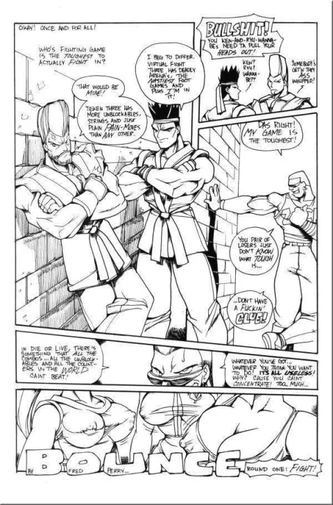 Bounce (Dead Or Alive) [Fred Perry] porn comic cover