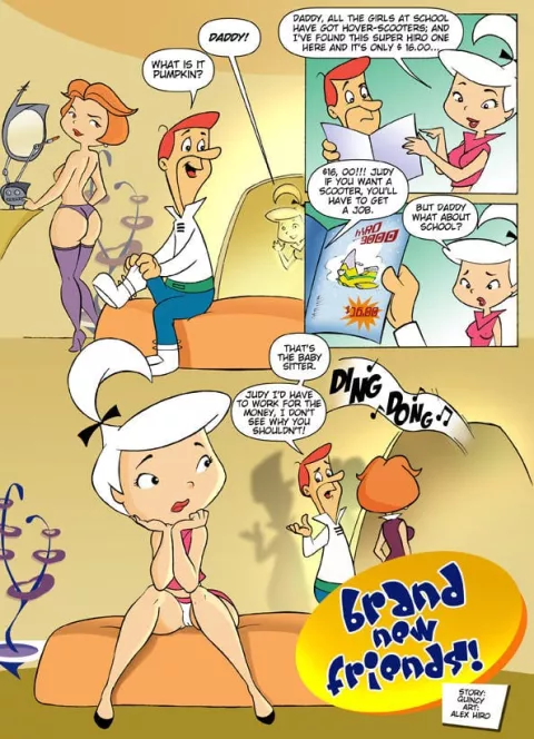 Brand New Friends (The Jetsons) [Drawn-Sex] porn comic cover