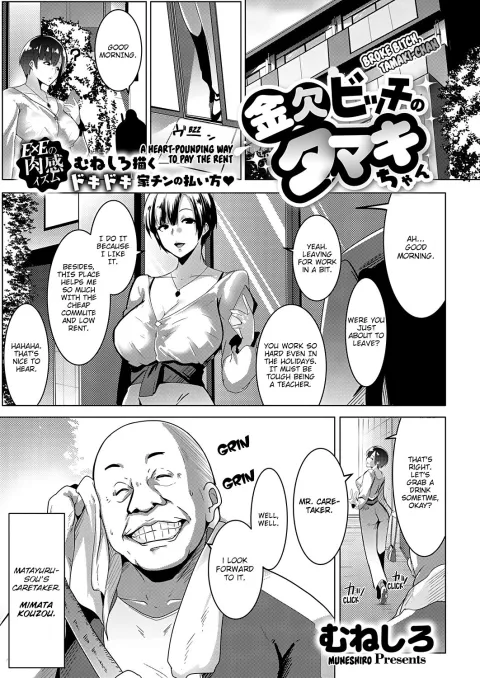 Broke Bitch, Tamaki-chan [Muneshiro] porn comic cover