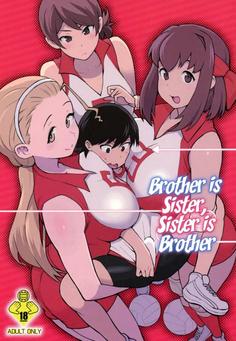 Brother is Sister, Sister is Brother (Girls und Panzer) [Kakuzatou] porn comic cover