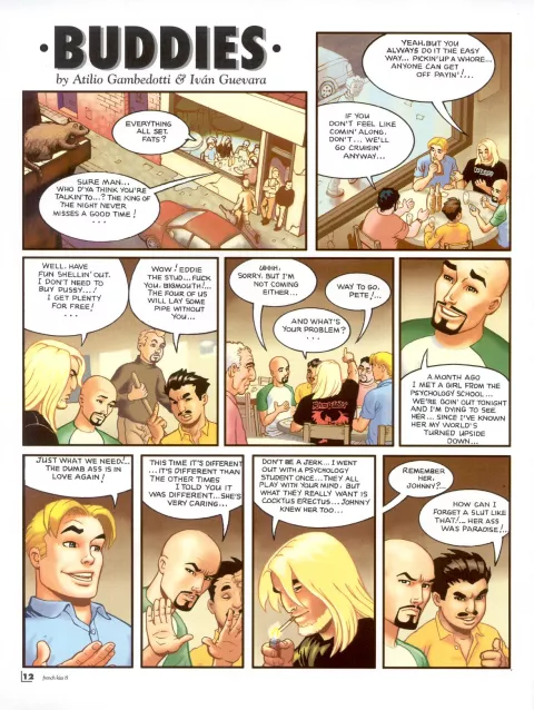 Buddies [Atilio Gambedotti] porn comic cover