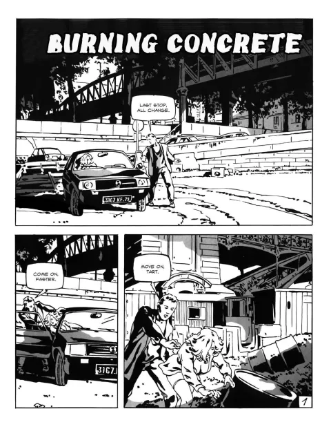 Burning Concrete [Alex Varenne] porn comic cover