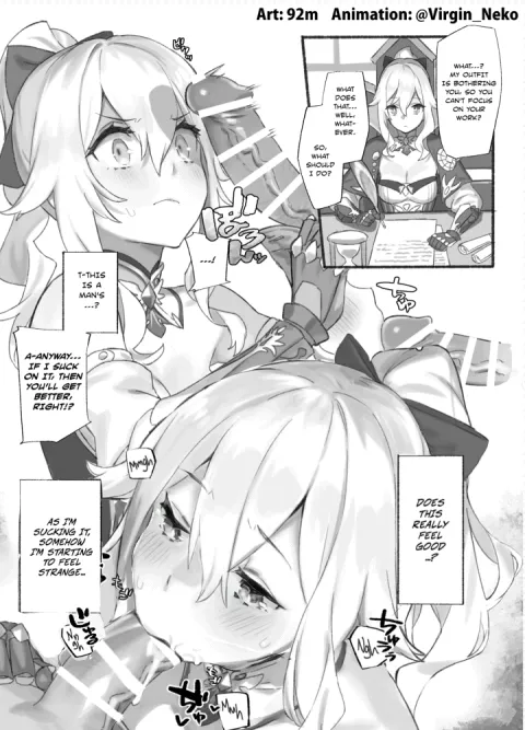 Captain Jean’s Consultation Room (Genshin Impact) [92M] porn comic cover