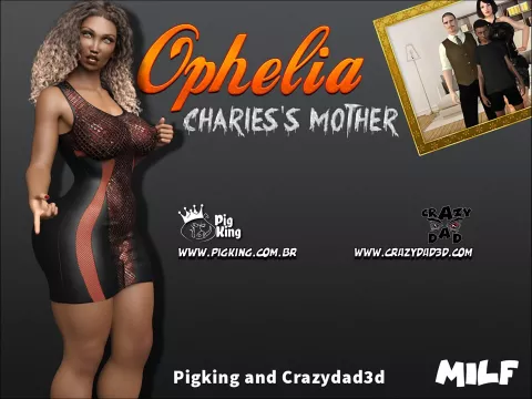 Charles’s Mother – Ophelia [PigKing , CrazyDad3D] porn comic cover