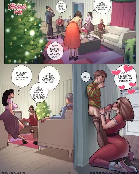 Christmas 1955 [JDSeal] porn comic cover