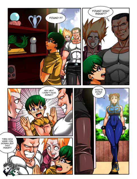 Chun-Li Body Swap (Street Fighter) [JadenKaiba] porn comic cover