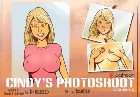 Cindy’s Photoshoot [Disarten] porn comic cover