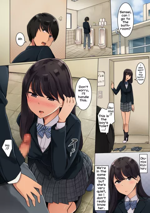 A Story About Secretly Becoming Sex Friends with a Girl from My Class [Wakamatsu] porn comic cover