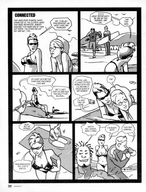Connected [Al Azif , Morr] porn comic cover