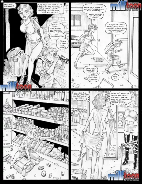 Contains Virus Zombies [MILFToon] porn comic cover