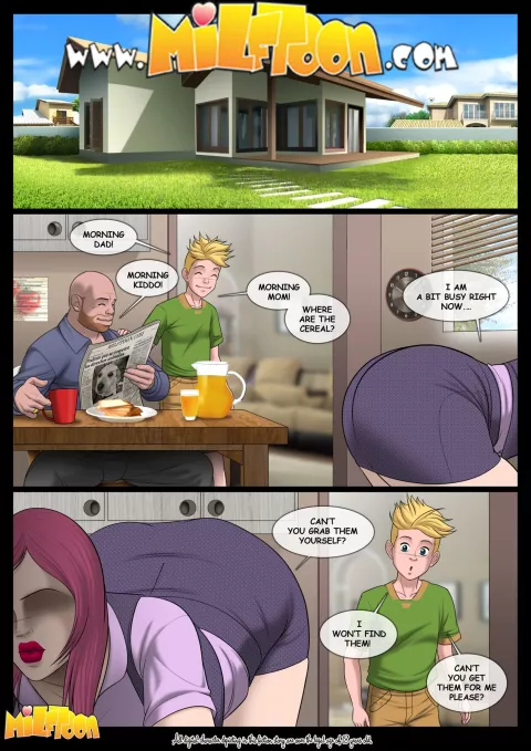 CopyDad [MILFToon] porn comic cover
