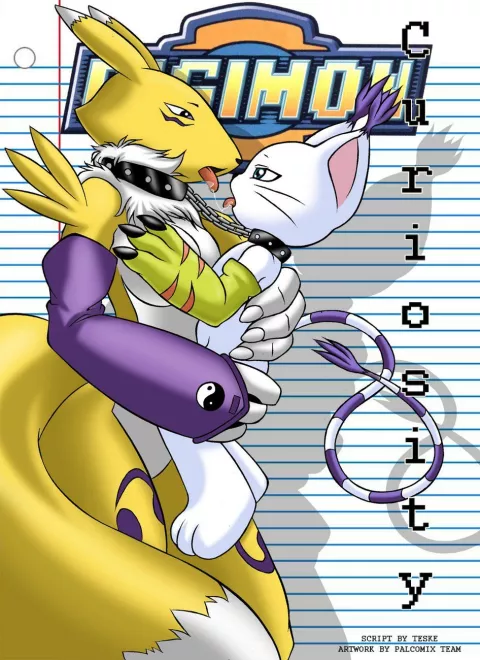 Curiosity (Digimon) [Palcomix] porn comic cover
