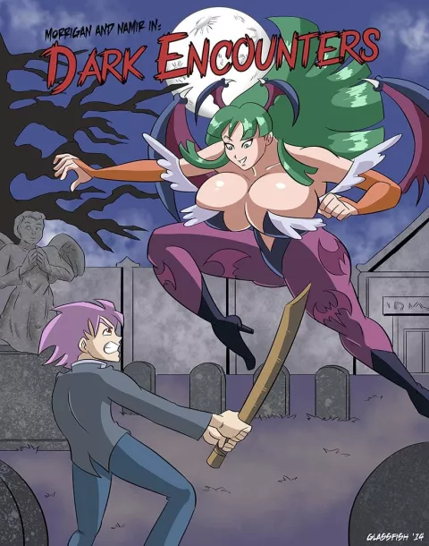 Dark Encounters (Darkstalkers) [Glassfish] porn comic cover