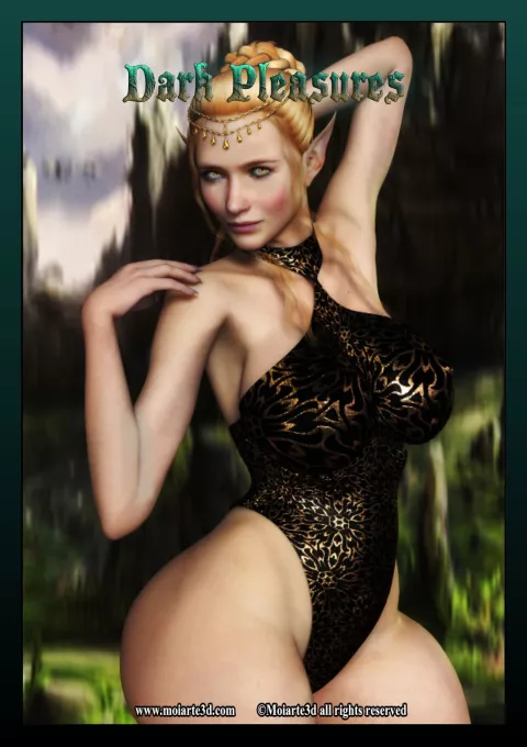 Dark Pleasures [Moiarte3D] porn comic cover