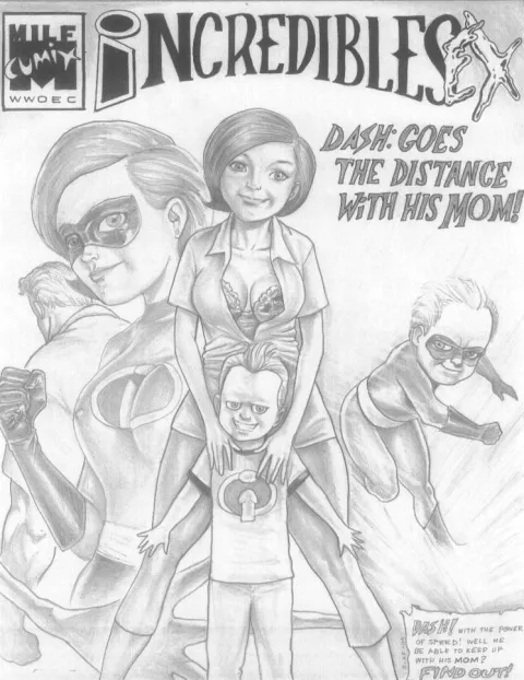 Dash Goes The Distance (The Incredibles) [Pandoras Box] porn comic cover