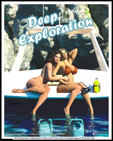 Deep Exploration [Daval3D] porn comic cover