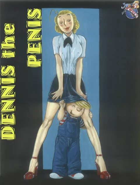 Dennis The Penis (Dennis the Menace) [Pandoras Box] porn comic cover