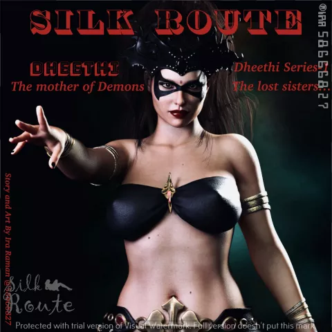Dheethi [Silk Route] porn comic cover