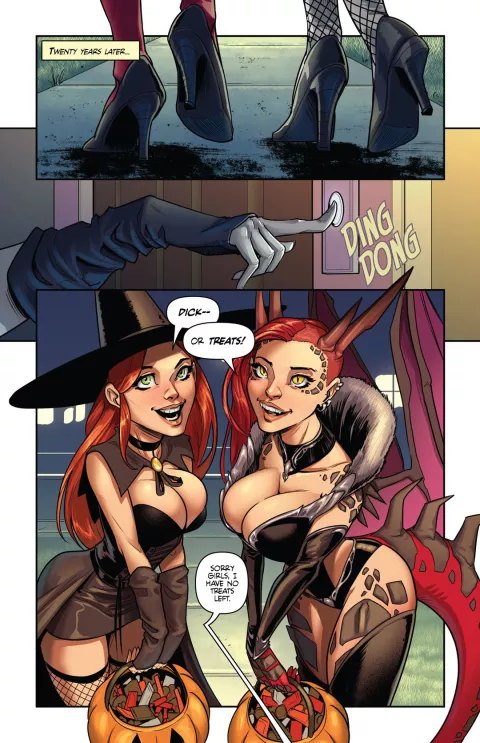 Dick or Treat [Garth Graham | Temporal Wolf] porn comic cover