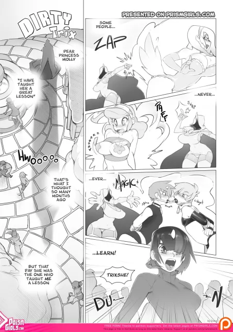 Dirty Trix (My Little Pony – Equestria Girls) [Doxy] porn comic cover
