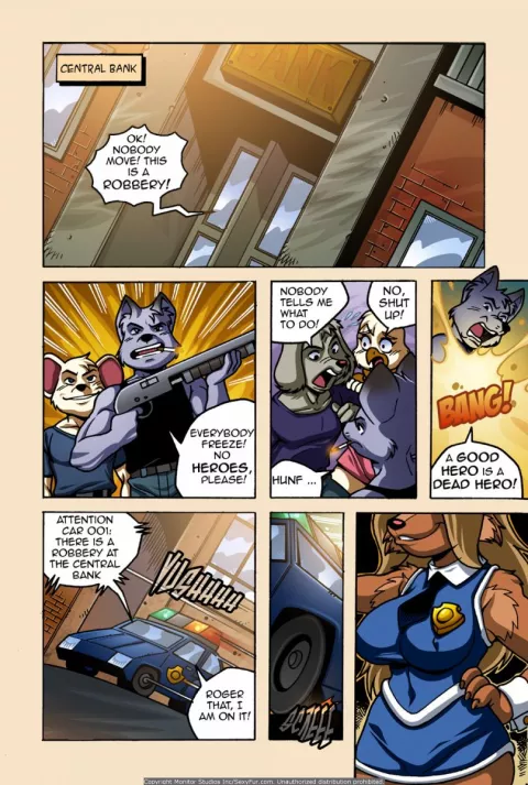 Dixie Bank [Linno] porn comic cover