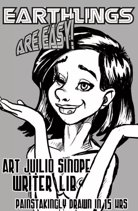 Earthlings are Easy! [Sinope] porn comic cover