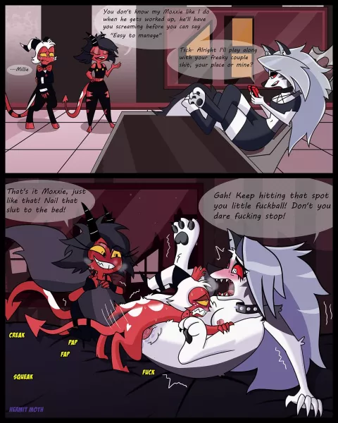 Easy to Manage (Helluva Boss) [Hermit Moth] porn comic cover