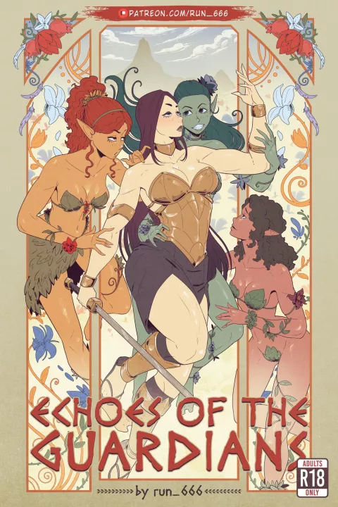 Echoes Of The Guardians [Run 666] porn comic cover