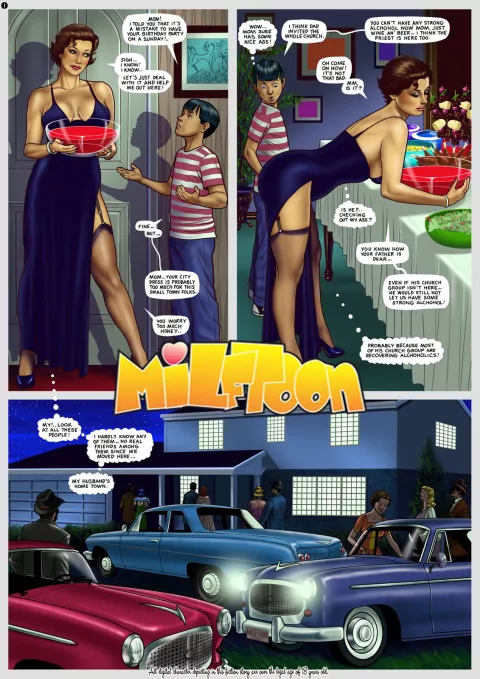 Enjoy The Party [MILFToon] porn comic cover