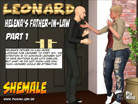 Father-In-Law – Leonard, Nininho, Julian [PigKing] porn comic cover