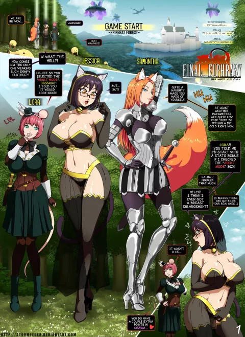 Final Euphrasy [StormFedeR] porn comic cover