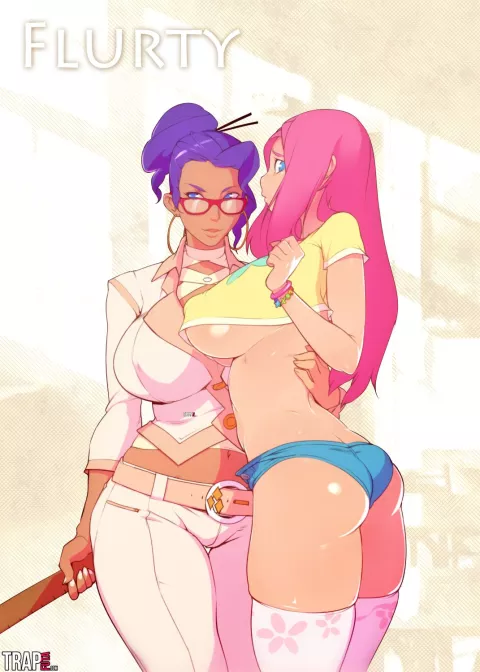 Flurty (My Little Pony – Equestria Girls) [Doxy] porn comic cover
