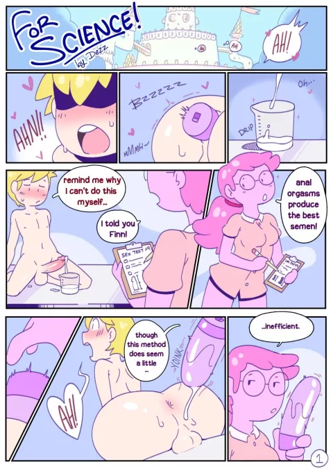 For Science! (Adventure Time) [Dezz] porn comic cover