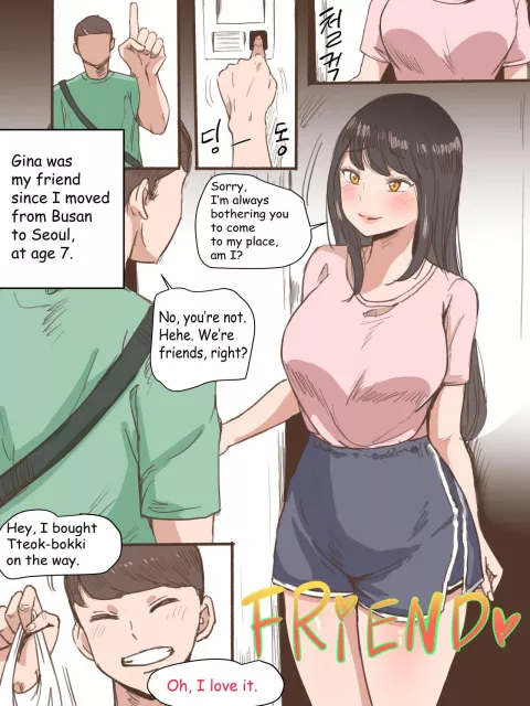 Friend [laliberte] porn comic cover