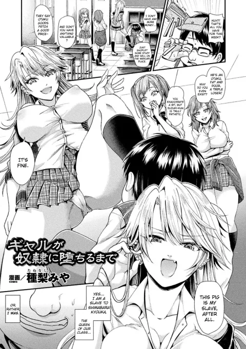 Gal ga Dorei ni Ochiru Made [Tanenashi Miya] porn comic cover