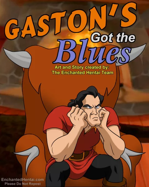 Gaston’s Got The Blues [EnchantedHentai] porn comic cover