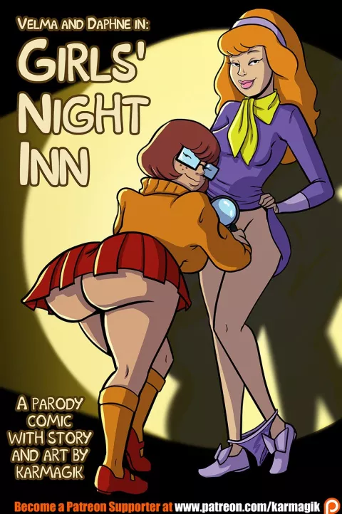 Girls Night Inn (Scooby-Doo) [Karmagik] porn comic cover