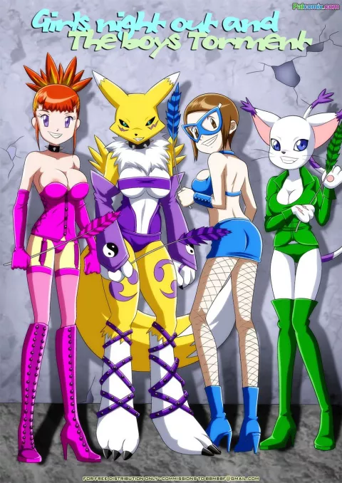 Girls Night Out And The Boys Torment (Various) [Palcomix] porn comic cover