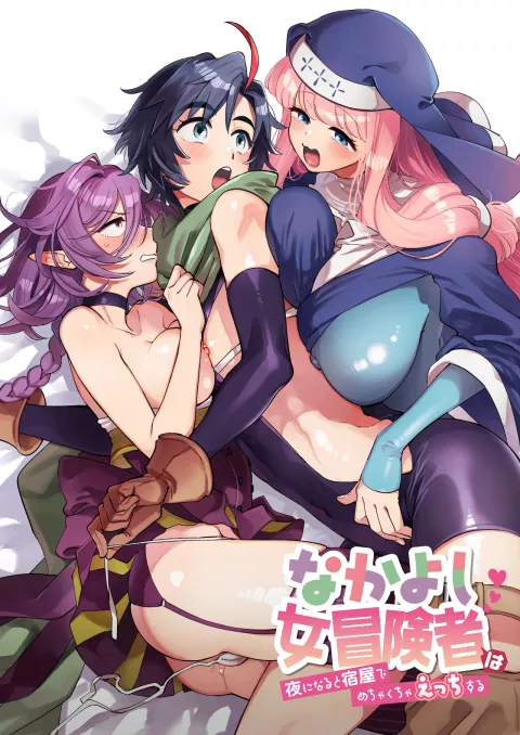 Good friend female adventurer gets messed up at the inn at night [Yukataro] porn comic cover