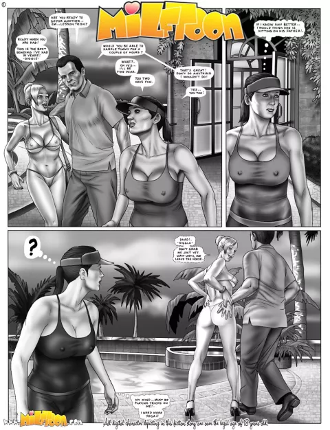 Grand Fuck Auto GFA (Grand Theft Auto) [MILFToon] porn comic cover