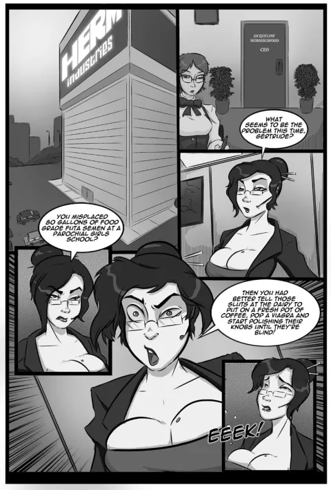 HERM Industries [Clumzor] porn comic cover