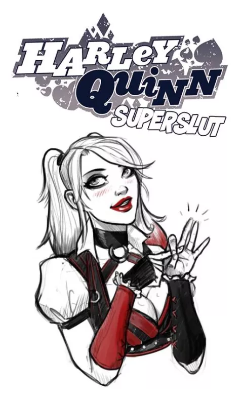 Harley Quinn Superslut [DevilHS] porn comic cover
