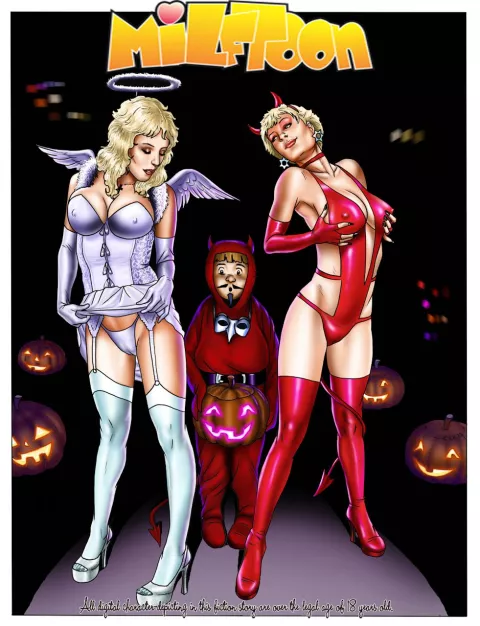 Hell-O-Ween [MILFToon] porn comic cover