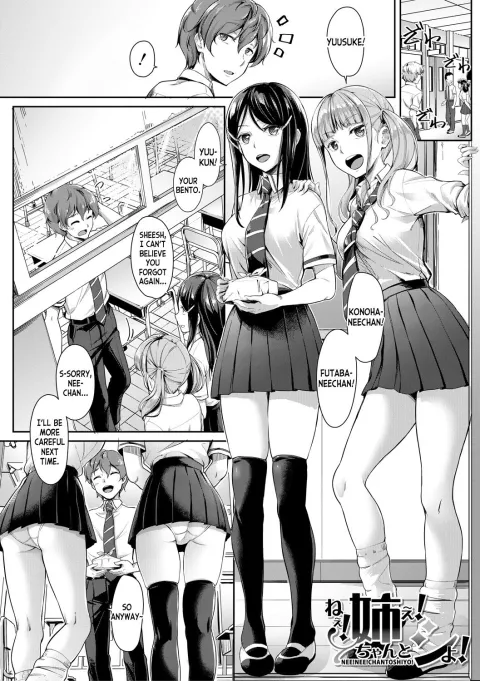 Hey! Sister! Do it properly! [Misaki Tokinobu] porn comic cover
