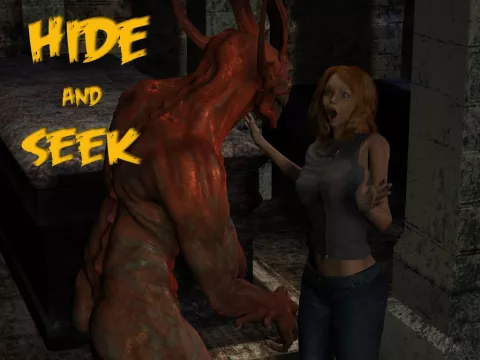 Hide And Seek [3DMonsterStories] porn comic cover
