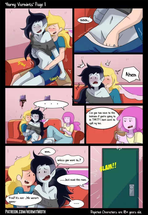 Horny Varmints (Adventure Time) [Hermit Moth] porn comic cover