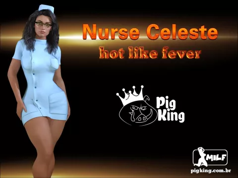 Hot Like Fever – Celeste [PigKing] porn comic cover