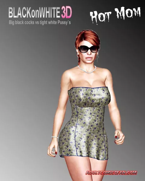 Hot Mom [BlackonWhite3D] porn comic cover