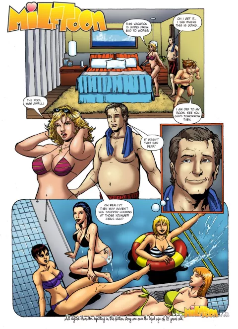 Hotel 4-3 [MILFToon] porn comic cover