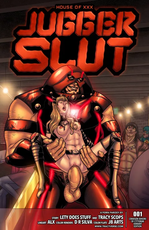 House Of XXX – Jugger Slut (X-Men) [Tracy Scops] porn comic cover
